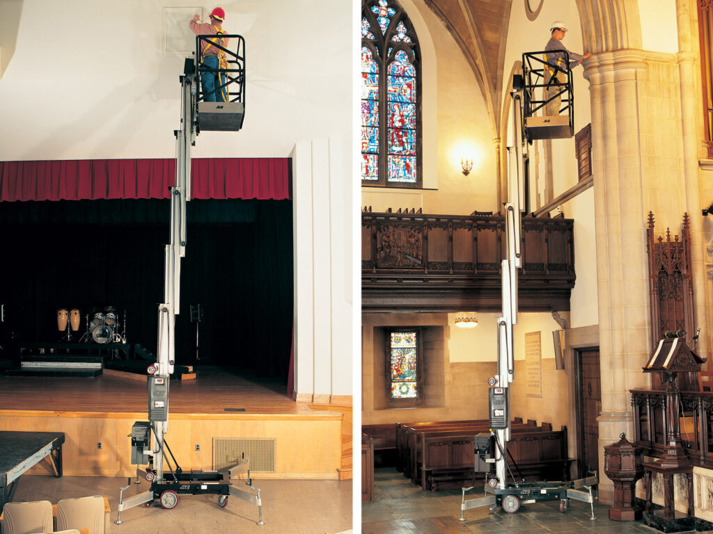 New JLG 25AM at Papé Material Handling