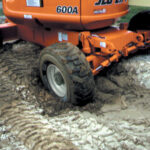 New JLG 600A at Papé Material Handling