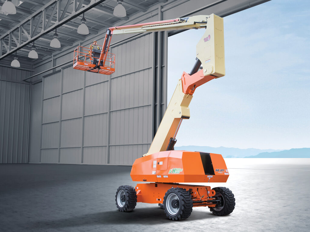 New JLG H800AJ at Papé Material Handling