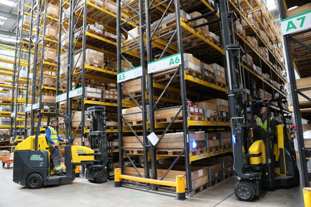 New Combilift Aisle Master Order Picker at Papé Material Handling