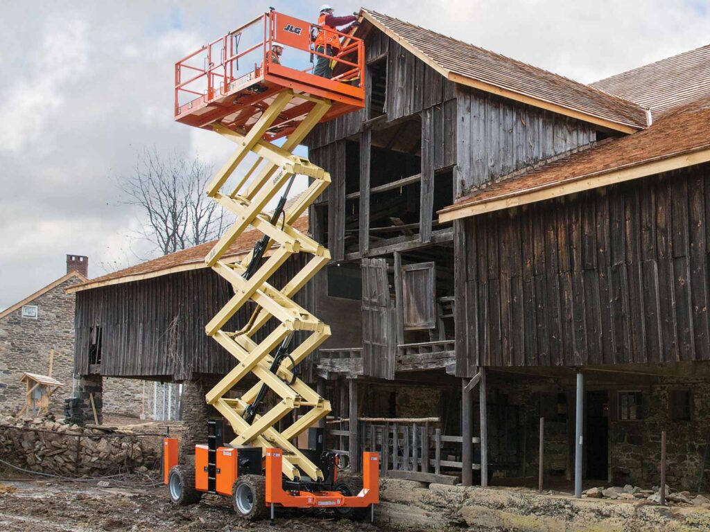 New JLG 530LRT at Papé Material Handling
