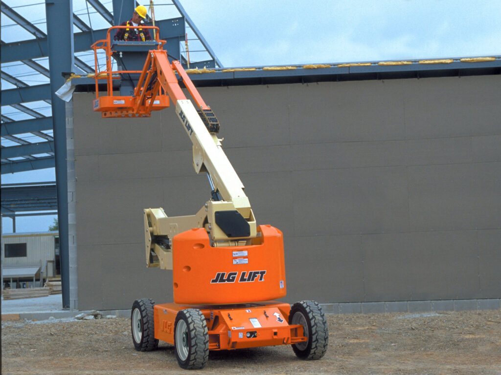 New JLG E450A at Papé Material Handling