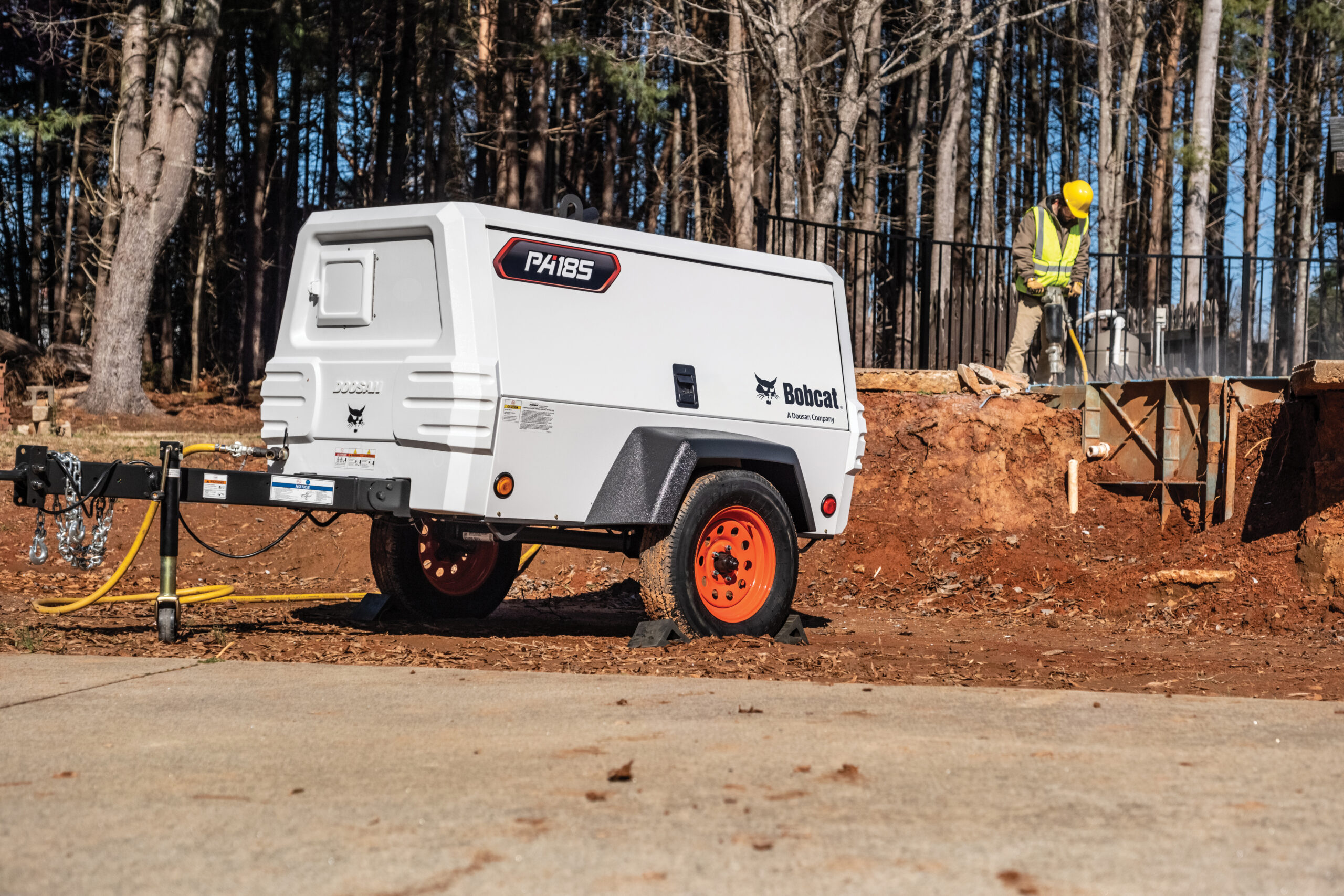 New BOBCAT PA185WDO-T4F Portable Air Compressor at Papé Material Handling