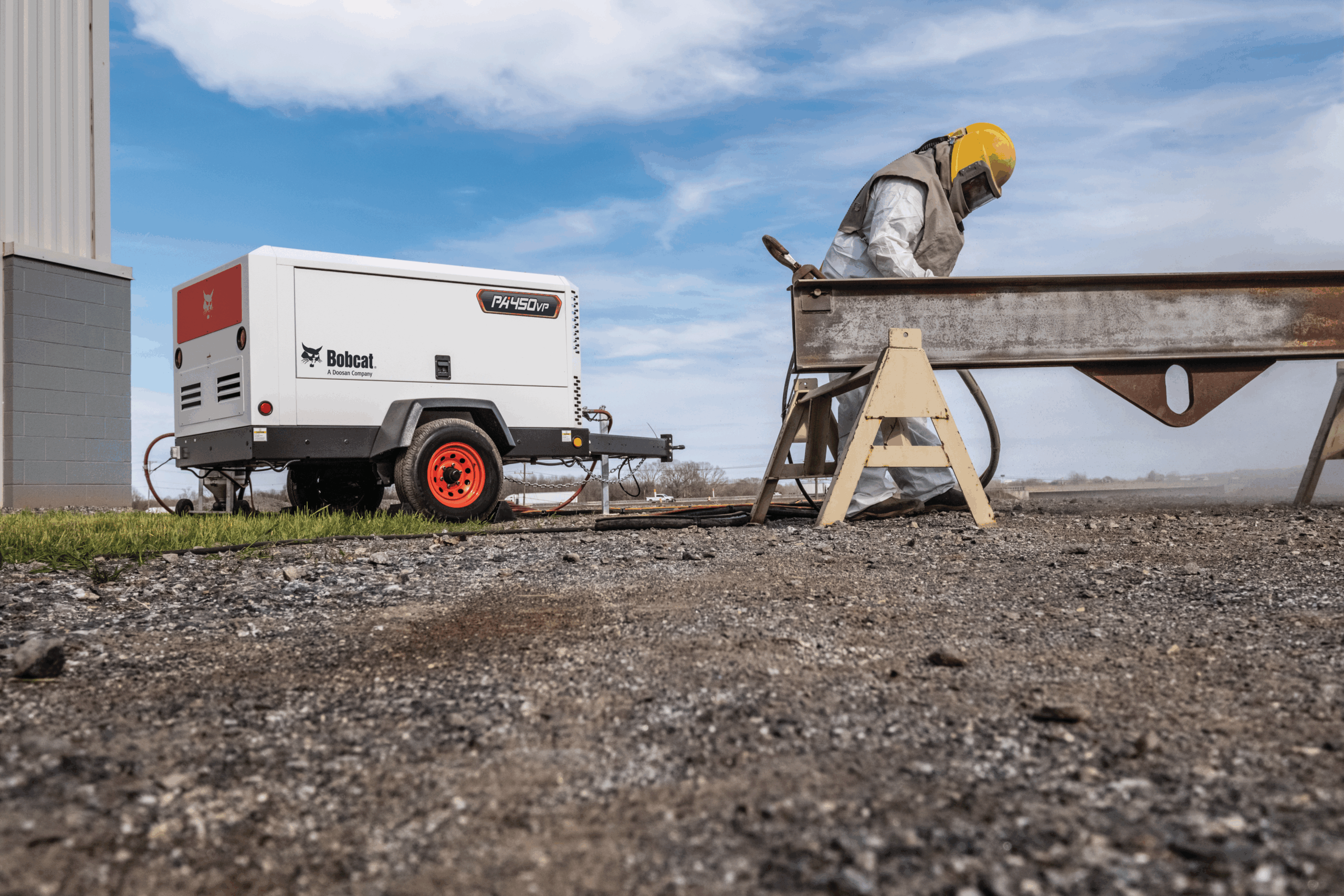 New BOBCAT PA450VP Portable Air Compressor at Papé Material Handling