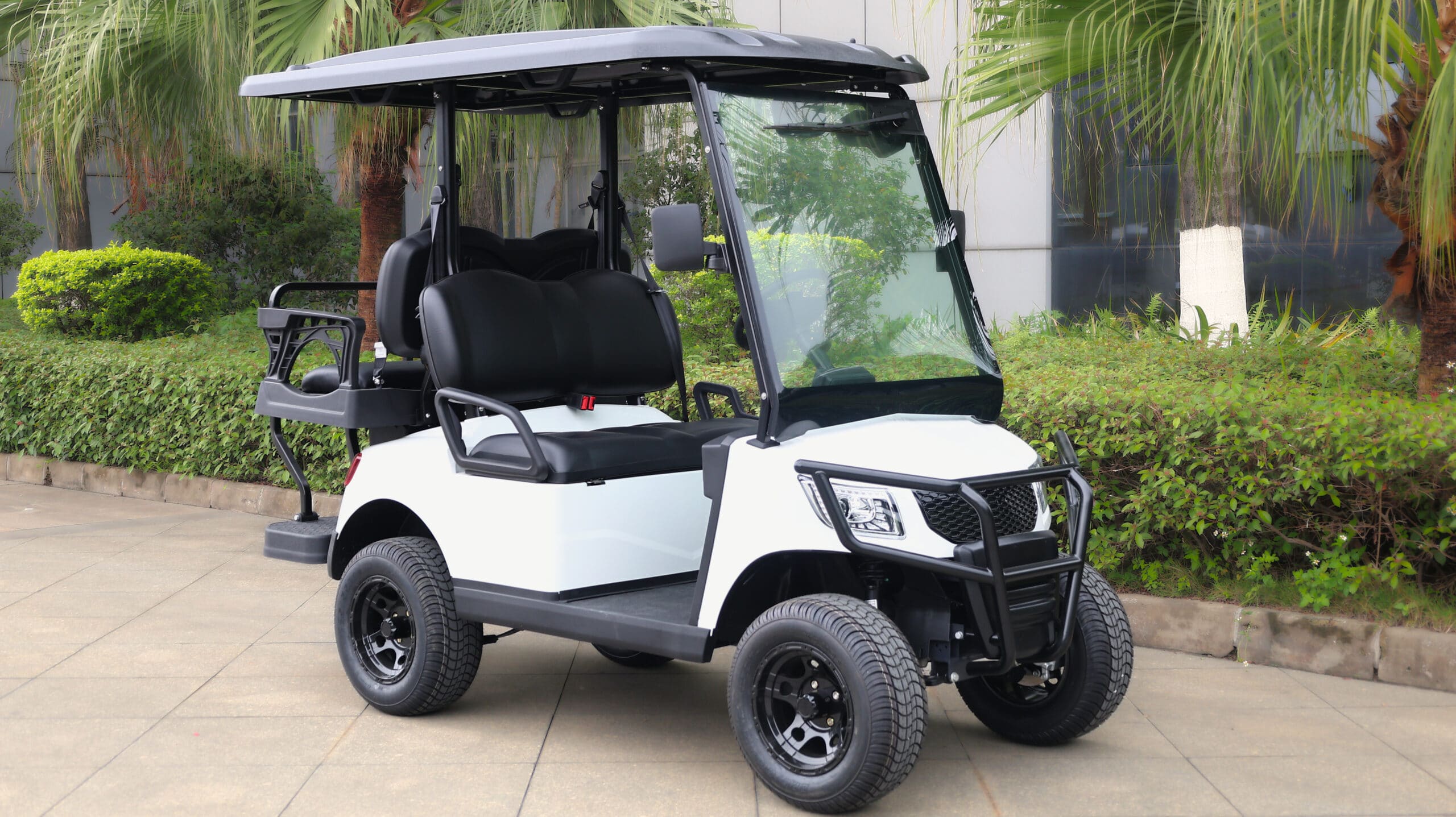 New FUSION Passenger 2+2 Electric Cart at Papé Material Handling