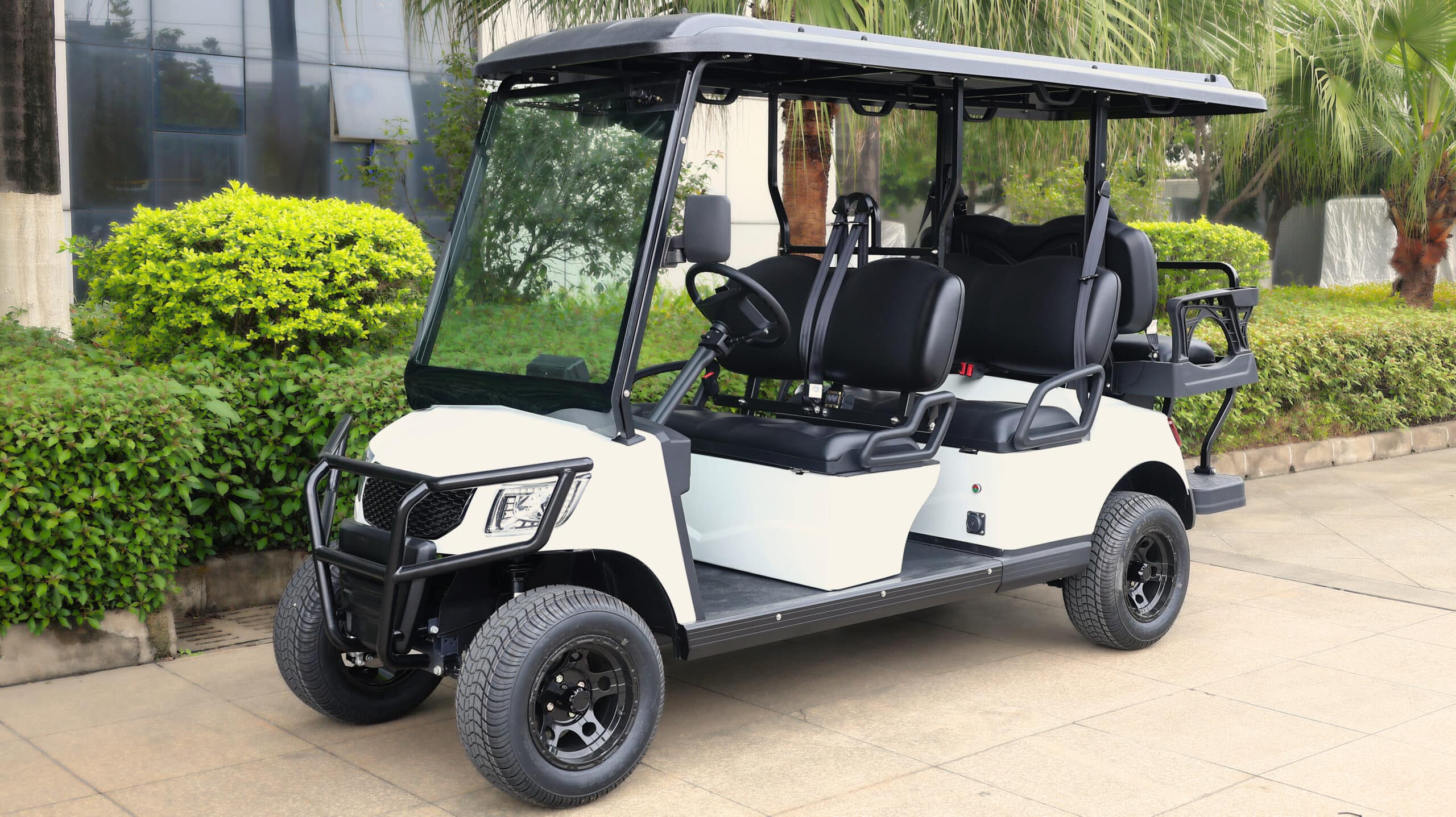 New FUSION Passenger 4+2 Electric Cart at Papé Material Handling