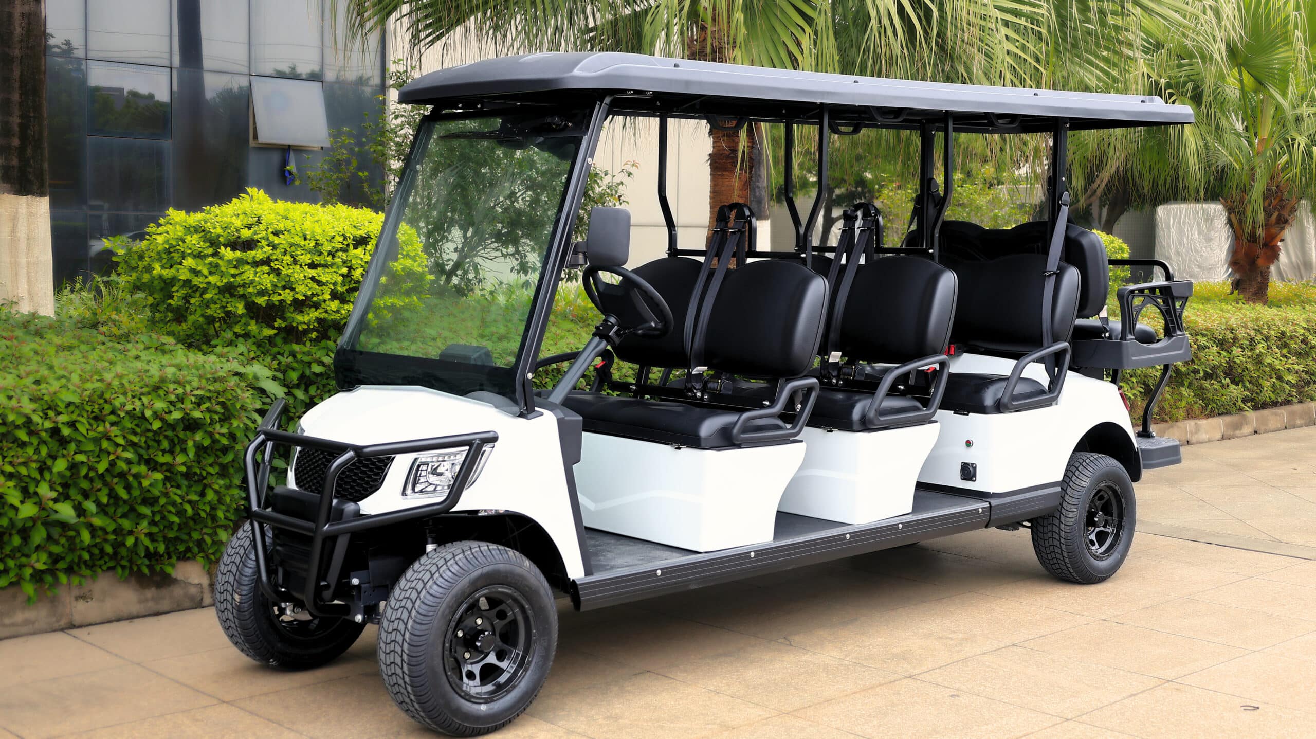 New FUSION Passenger 6+2 Electric Cart at Papé Material Handling