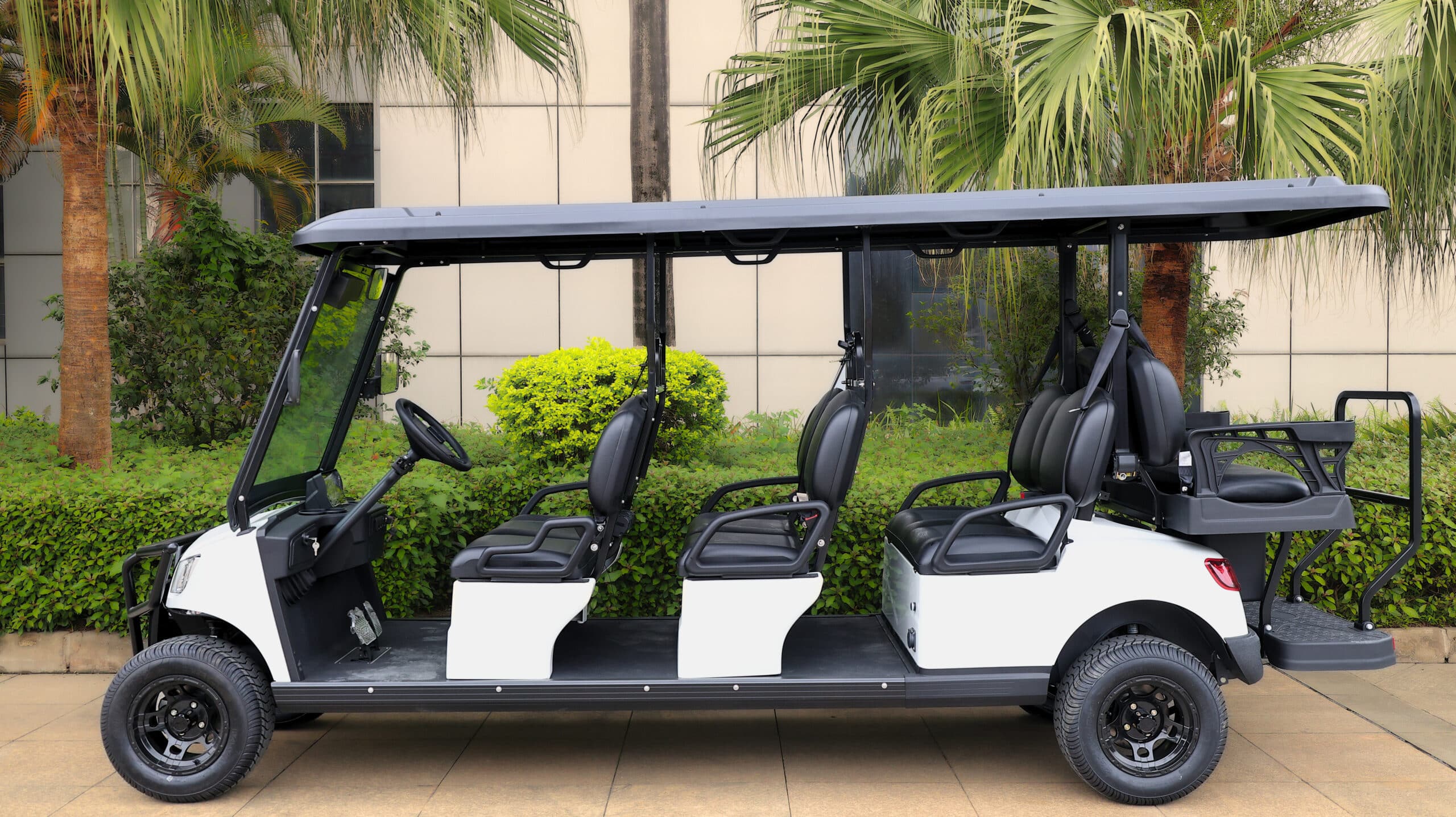 New FUSION Passenger 6+2 Electric Cart at Papé Material Handling