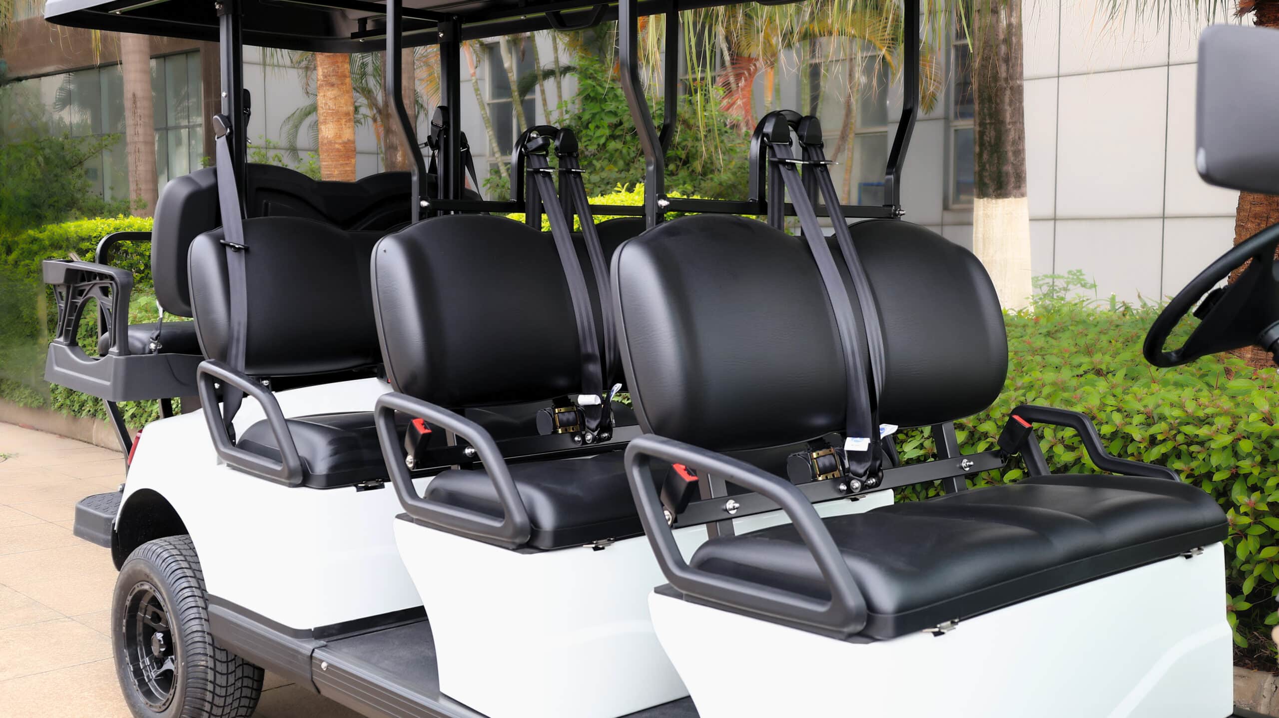 New FUSION Passenger 6+2 Electric Cart at Papé Material Handling