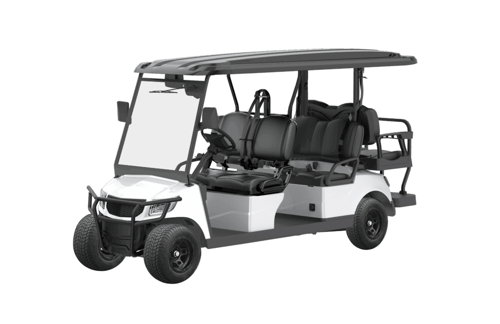 New FUSION Passenger 4+2 Electric Cart at Papé Material Handling