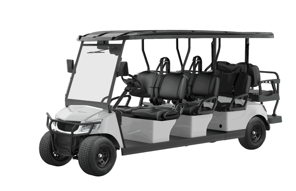 New FUSION Passenger 6+2 Electric Cart at Papé Material Handling