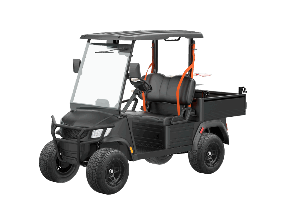 New FUSION Utility Short Bed Electric Cart at Papé Material Handling
