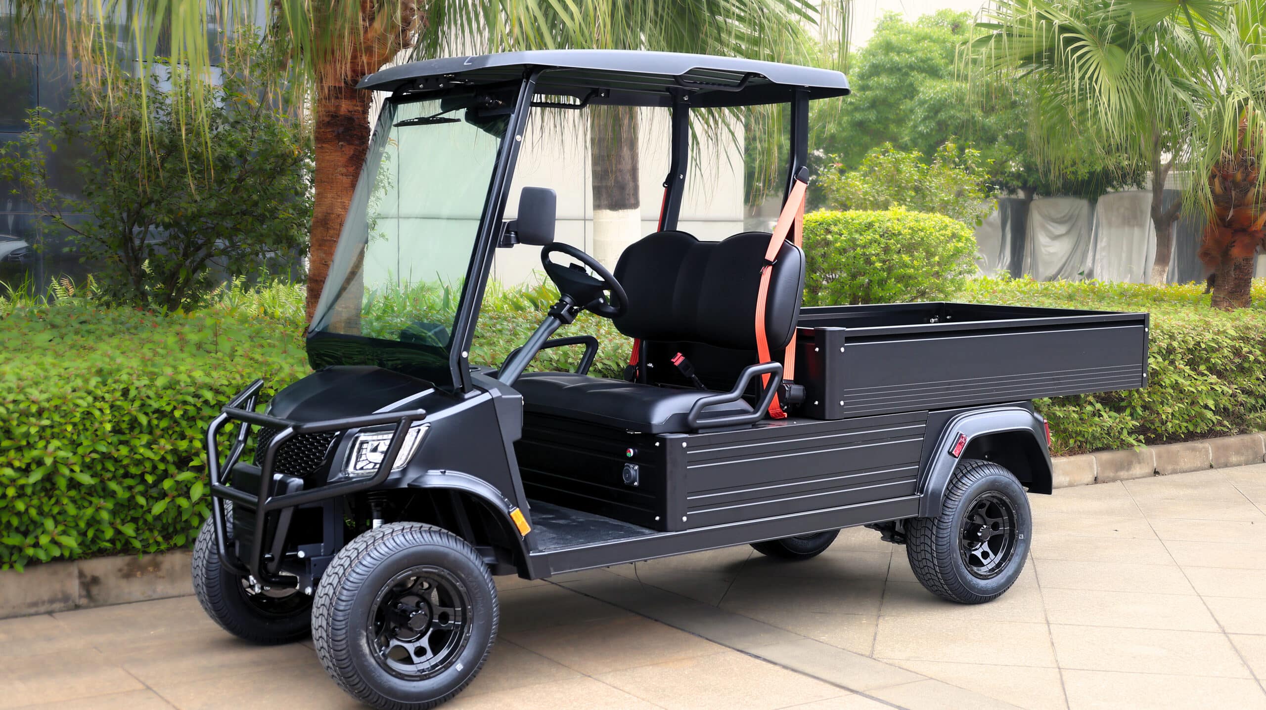 New FUSION Utility Long Bed Electric Cart at Papé Material Handling