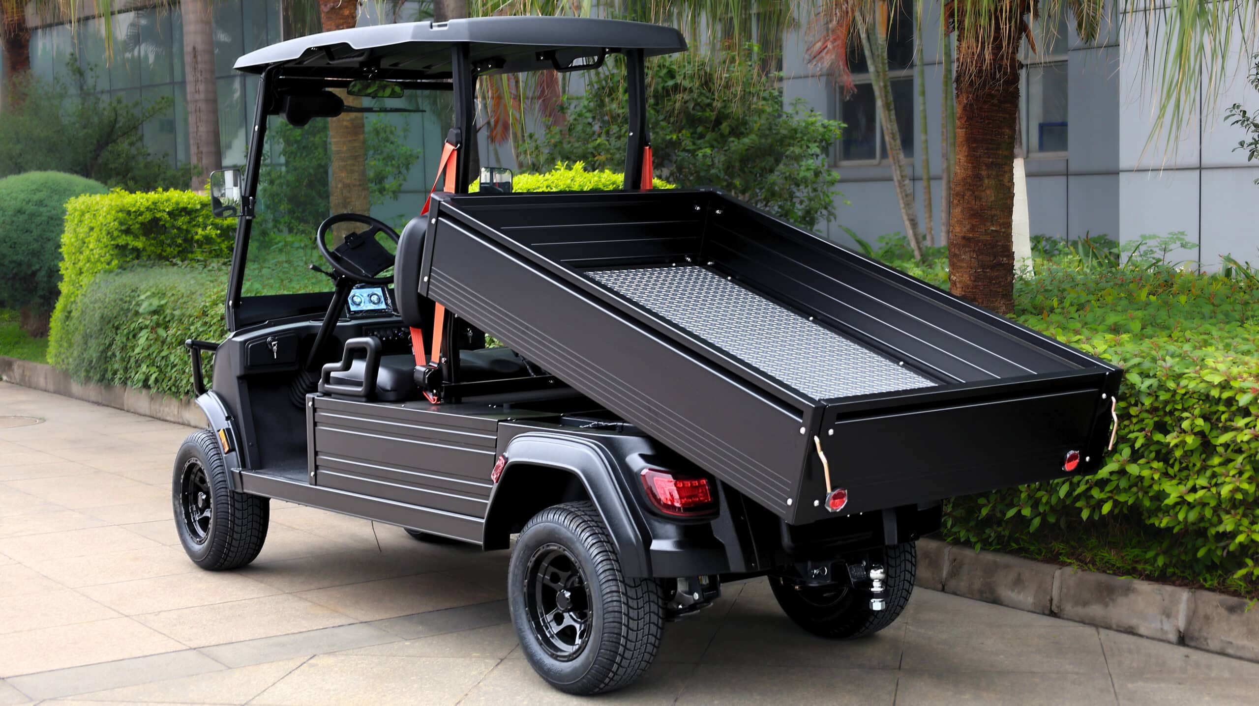 New FUSION Utility Long Bed Electric Cart at Papé Material Handling