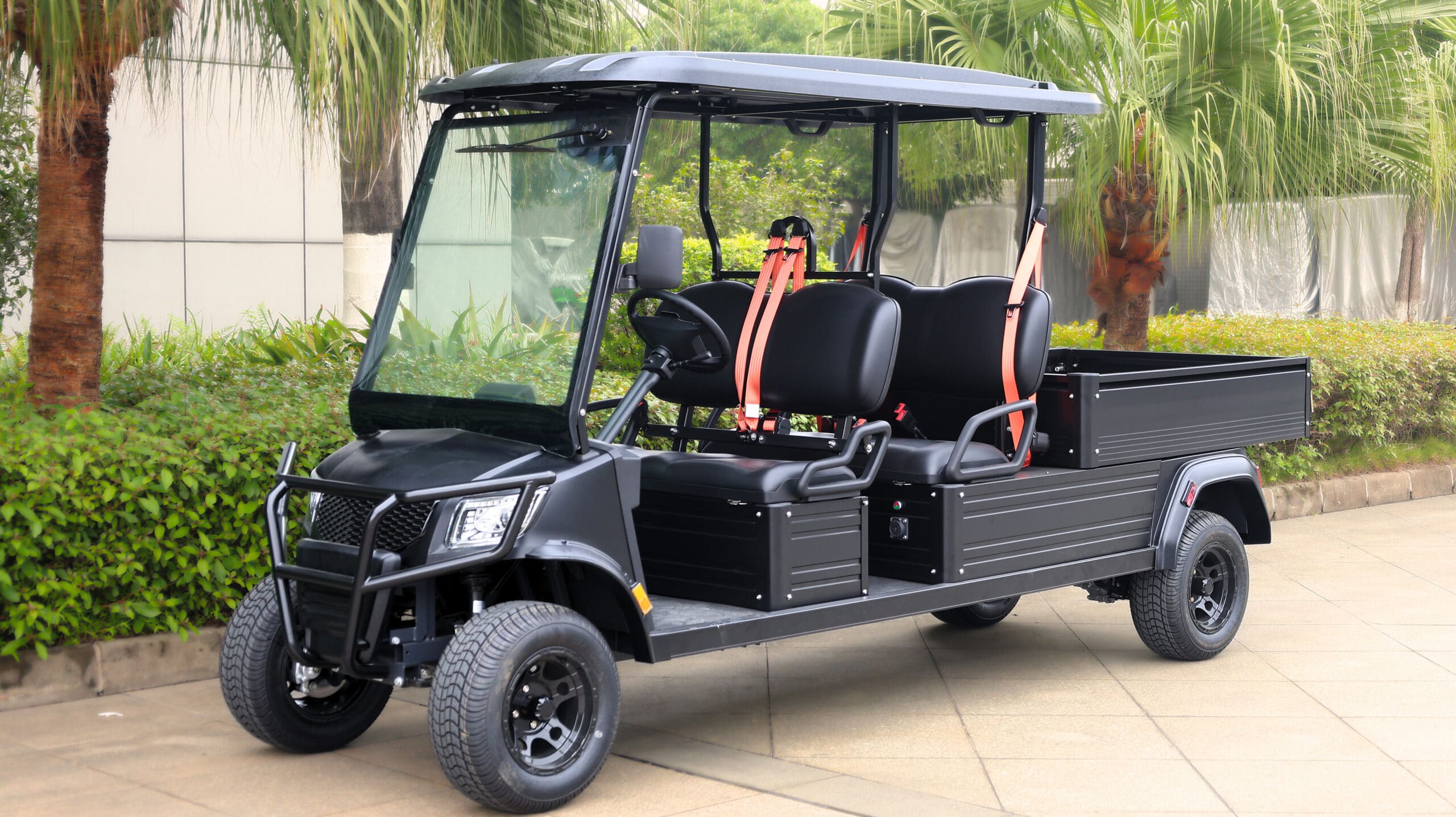 New FUSION Utility 4 Medium Bed Electric Cart at Papé Material Handling