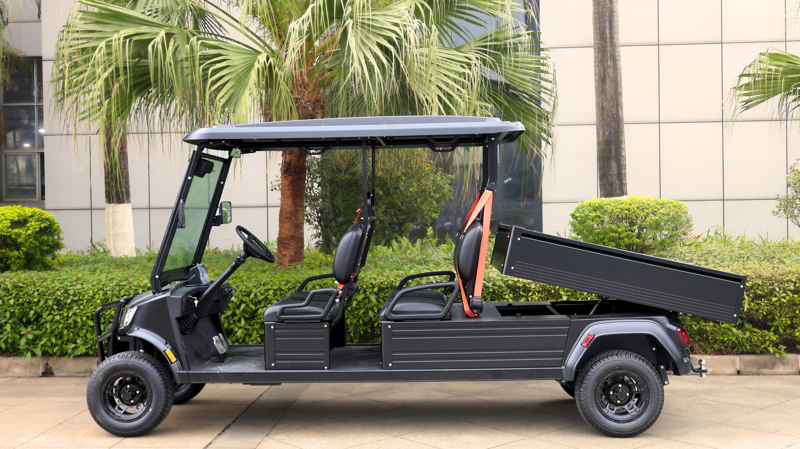 New FUSION Utility 4 Medium Bed Electric Cart at Papé Material Handling