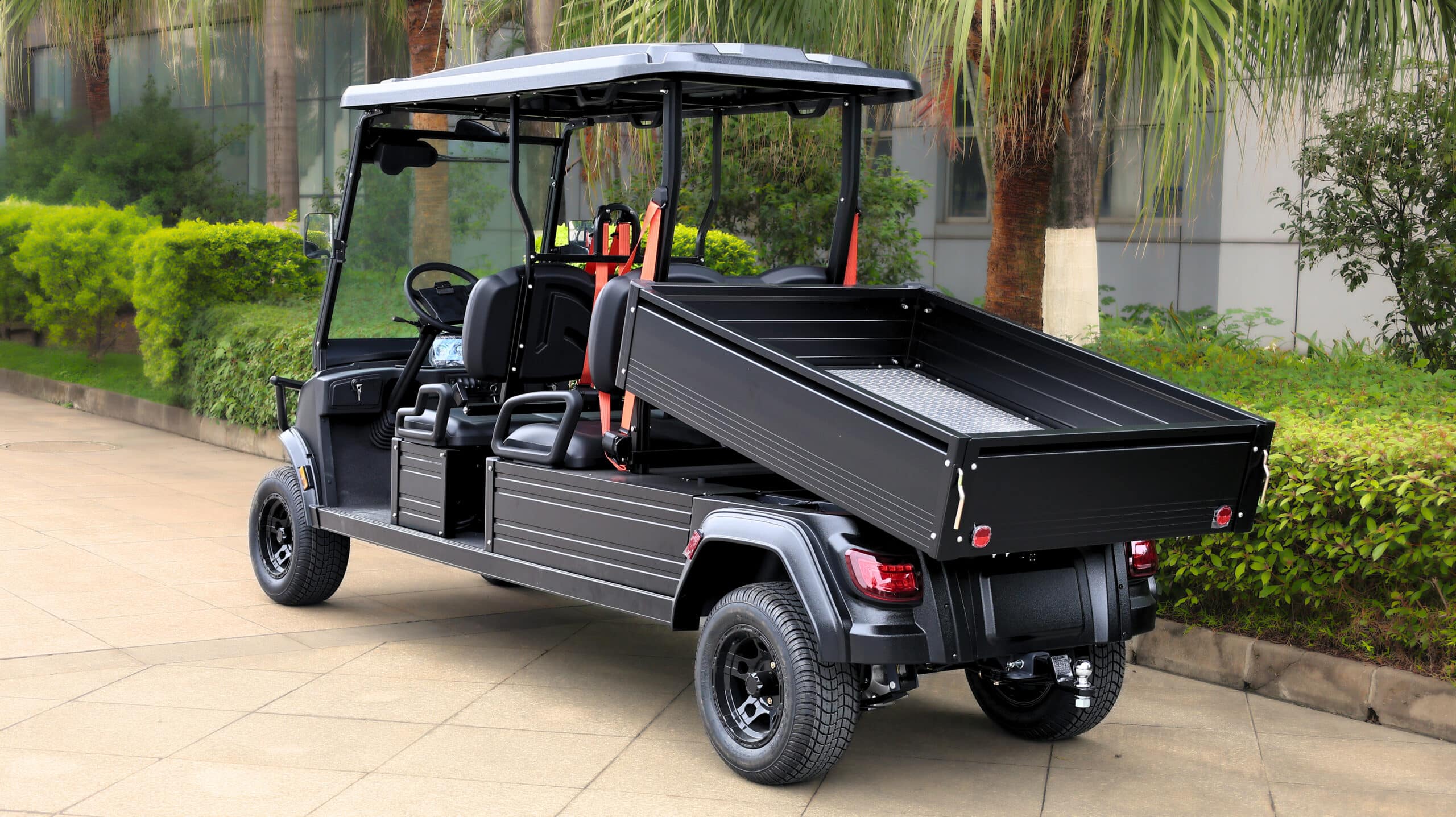 New FUSION Utility 4 Medium Bed Electric Cart at Papé Material Handling