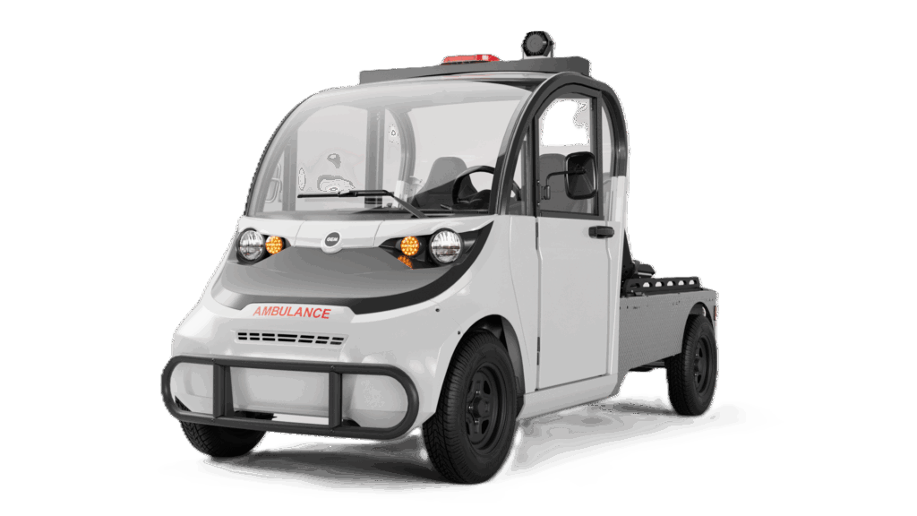 New GEM Ambulance ELXD at Papé Material Handling