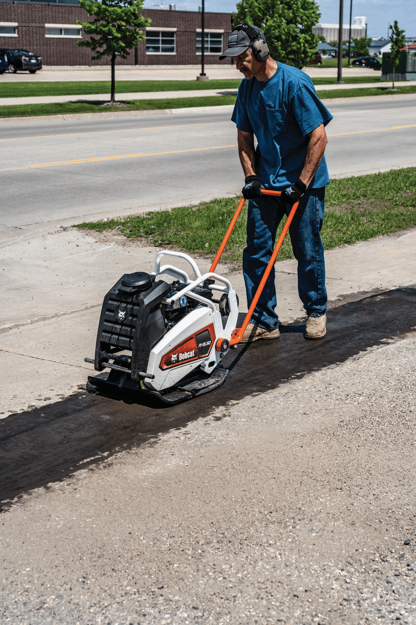 New BOBCAT FP15.50 Forward Plate Compactor at Papé Material Handling