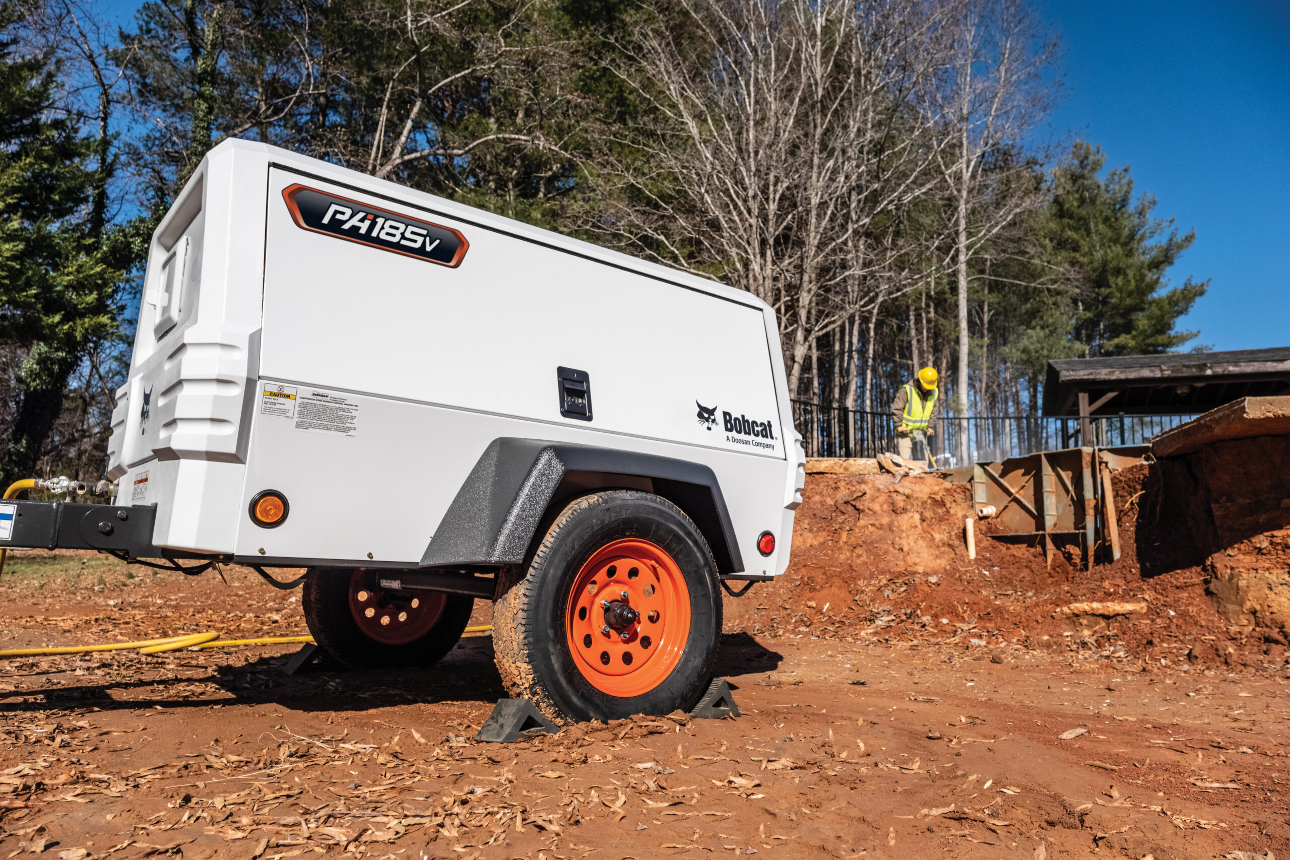 New BOBCAT PA185VWDO-T4F Portable Air Compressor at Papé Material Handling