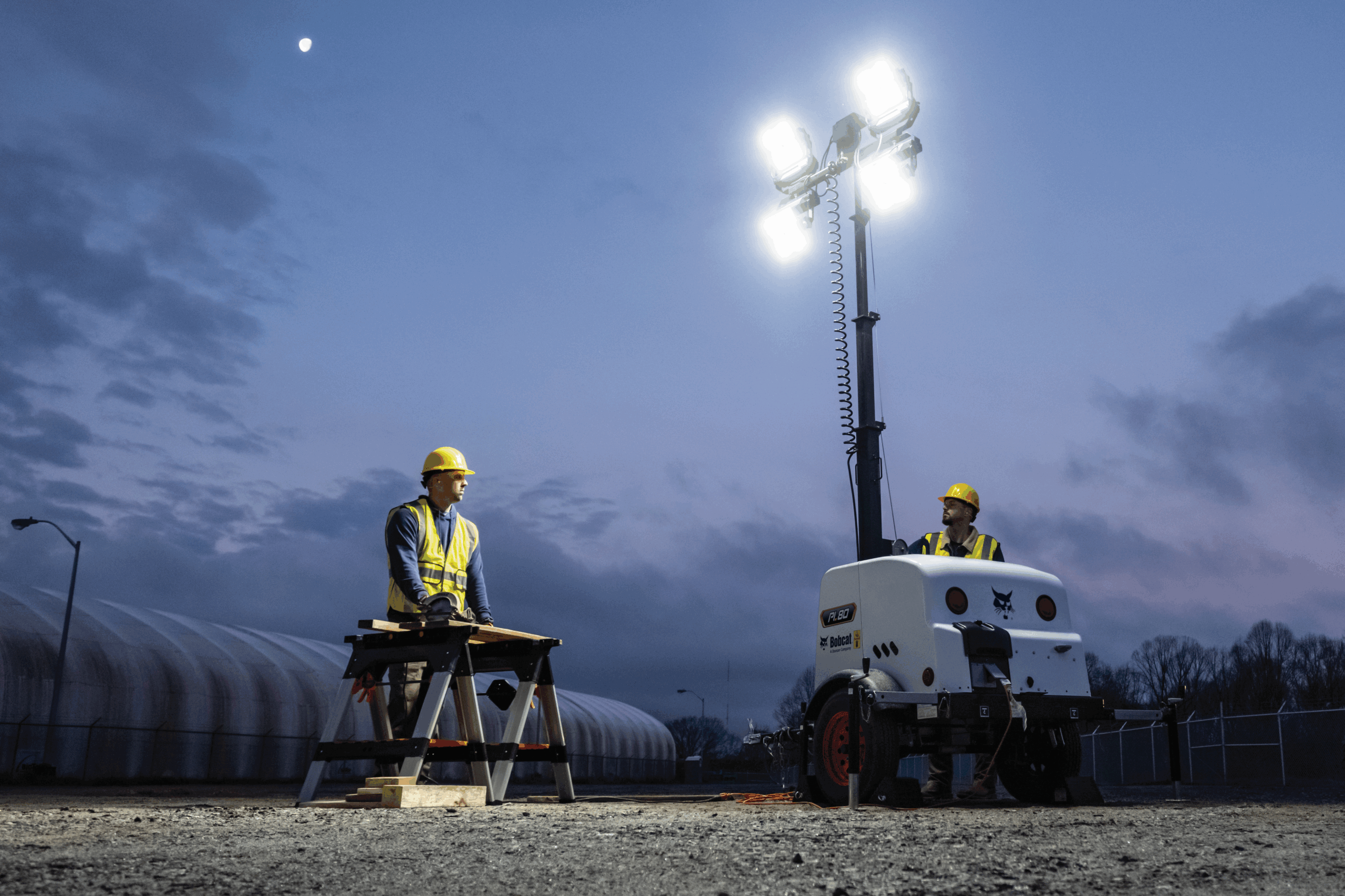New BOBCAT PL80 Light Tower at Papé Material Handling