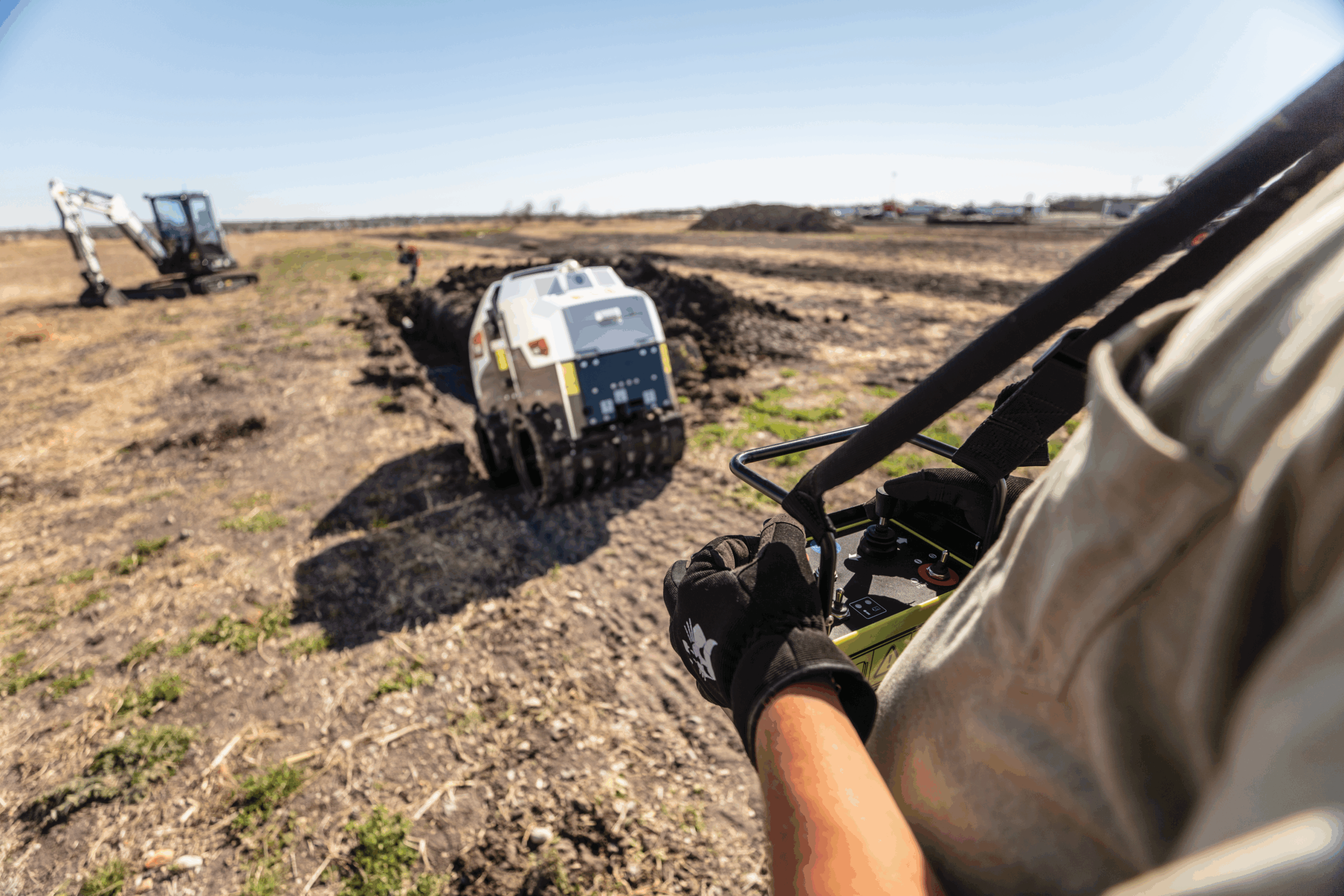 New BOBCAT TR75 Trench Roller at Papé Material Handling
