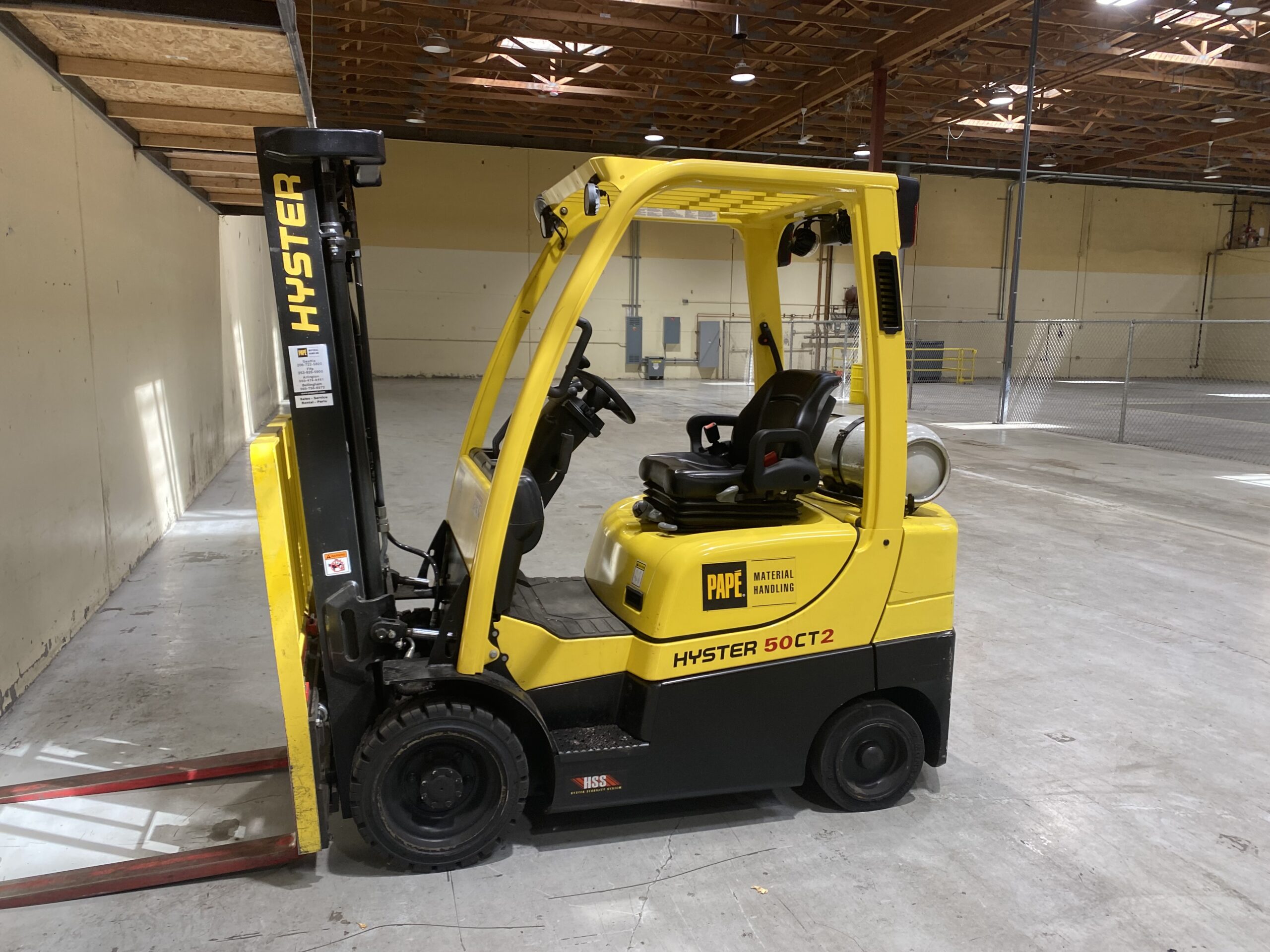美品 国産フジゲン製造 History HST-S-M HST-Standard 2018 HYSTER S50CT2 | Papé Material Handling