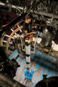 Aerial platforms are compact in size and provide precision work at height