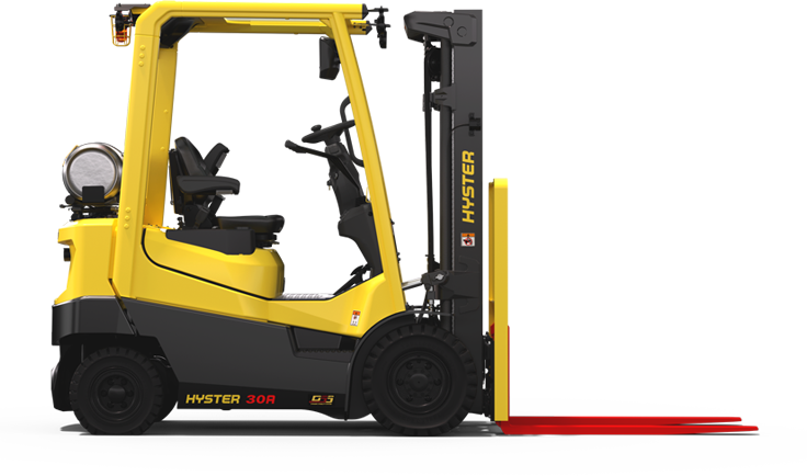 New Hyster H30-40A at Papé Material Handling